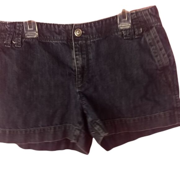 Loft Dark blue Denim shorts - Picture 1 of 6